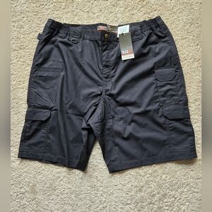 5.11 Tactical Taclite Shorts Mens 44 Black 11"